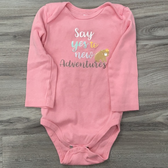 Assorted girls long sleeve onsie - Picture 7 of 7